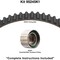 Dayco 95-02 Chrysler/Dodge/Plymouth 2L Timing Belt Kit, 95245K1 95245K1 - alternate 3